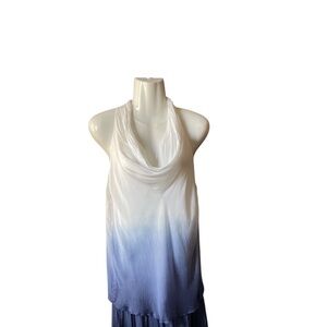 Sofia Drees White Knit Top tie dye